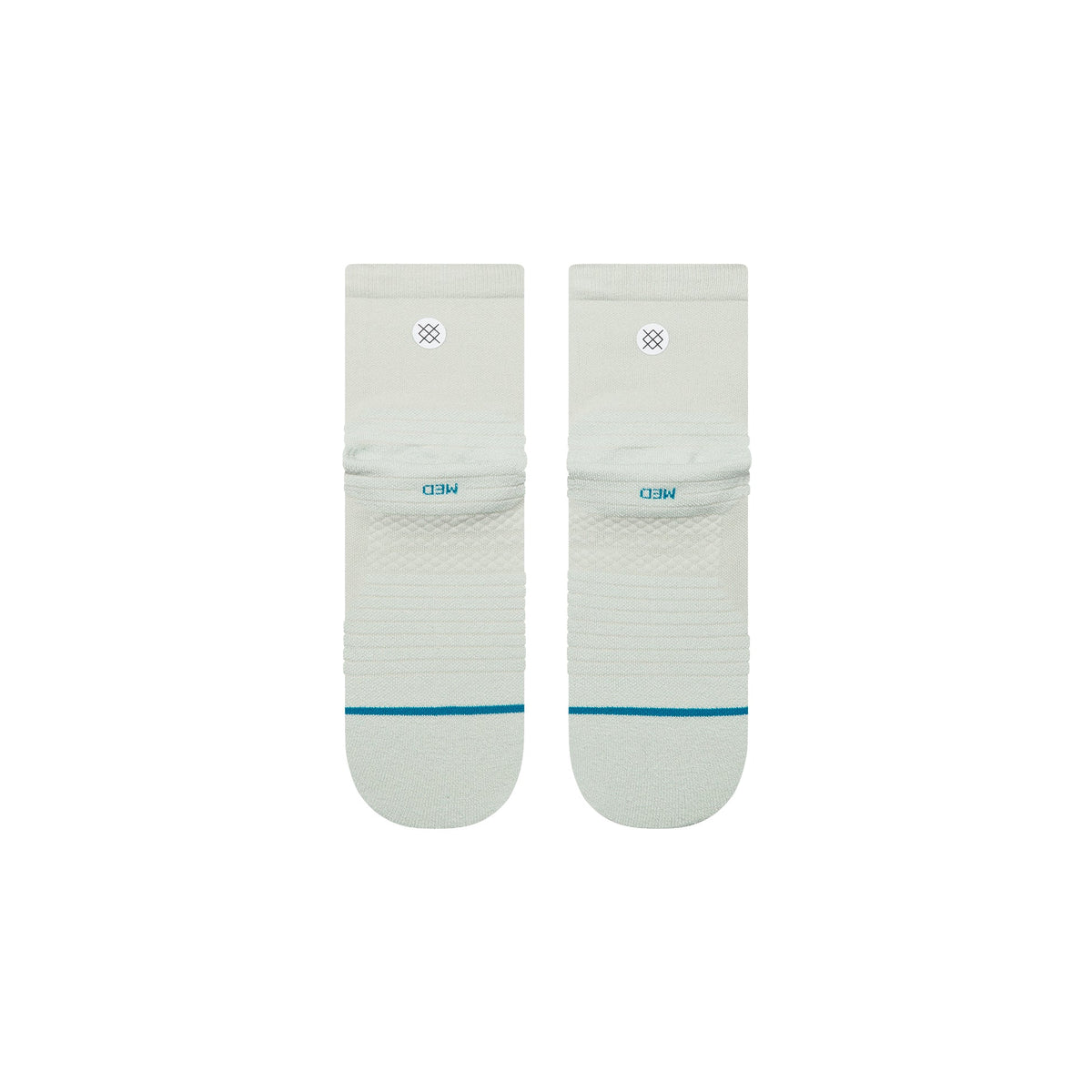 Stance Womens Solid Light Quarter Light Blue
