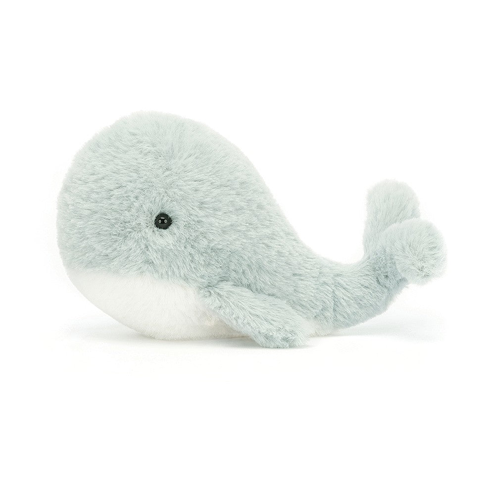Jellycat Wavelly Whale  - Grey