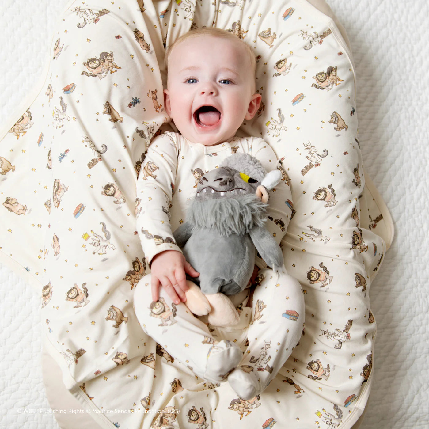 Magnetic Me Right Fit Footie - Where the Wild Things Are