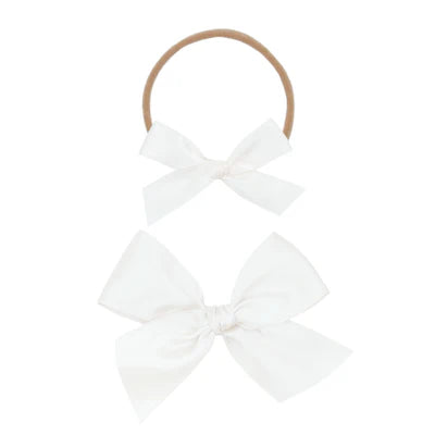 Lou Lou and Company Satin Bow Headband - Small