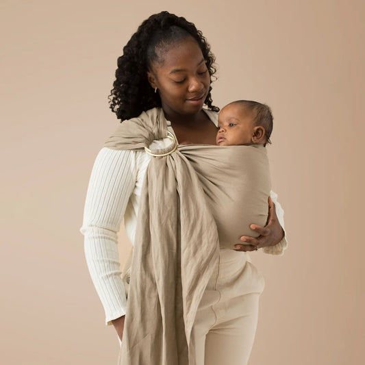 WildBird Linen Sling - Gold Ring - 74"