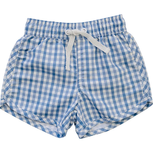 Mebie Baby Gingham Swim Shorts