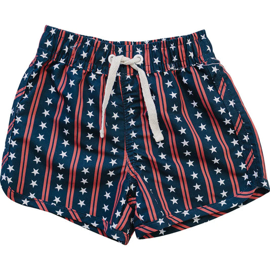 Mebie Baby Americana Swim Shorts
