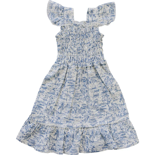 Mebie Baby Santorini Smocked Dress
