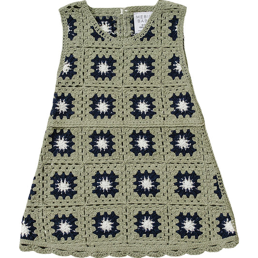 Mebie Baby Crochet Cover Up Dress