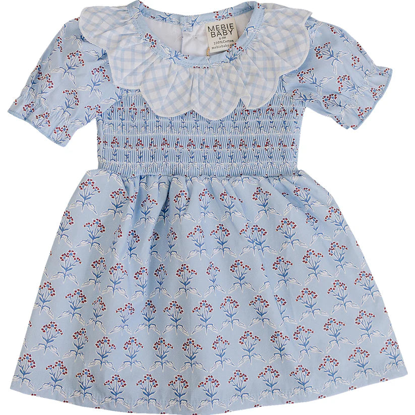 Mebie Baby Blue Meadow Dress