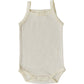 Mebie Baby Yellow Bow Pointelle Tank Bodysuit