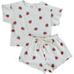 Mebie Baby Short Set - Strawberry