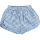 Mebie Baby Gingham Shorts - Blue
