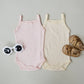 Mebie Baby Yellow Pointelle Tank Bodysuit