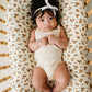 Mebie Baby Yellow Pointelle Tank Bodysuit