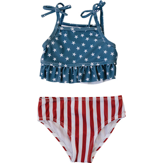 Mebie Baby Bikini Set - Stars and Stripes