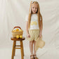 Mebie Baby Gingham Shorts - Yellow