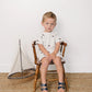 Mebie Baby Flag Button Short Set