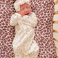 Mebie Baby Vintage Bouquet Bamboo Knot Gown