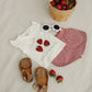 Mebie Baby Strawberry Ruffle Tee