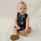 Mebie Baby Short Romper - Sailboat