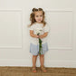 Mebie Baby Gingham Shorts - Blue