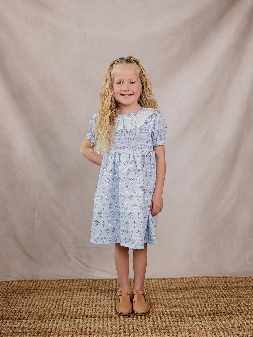 Mebie Baby Blue Meadow Dress