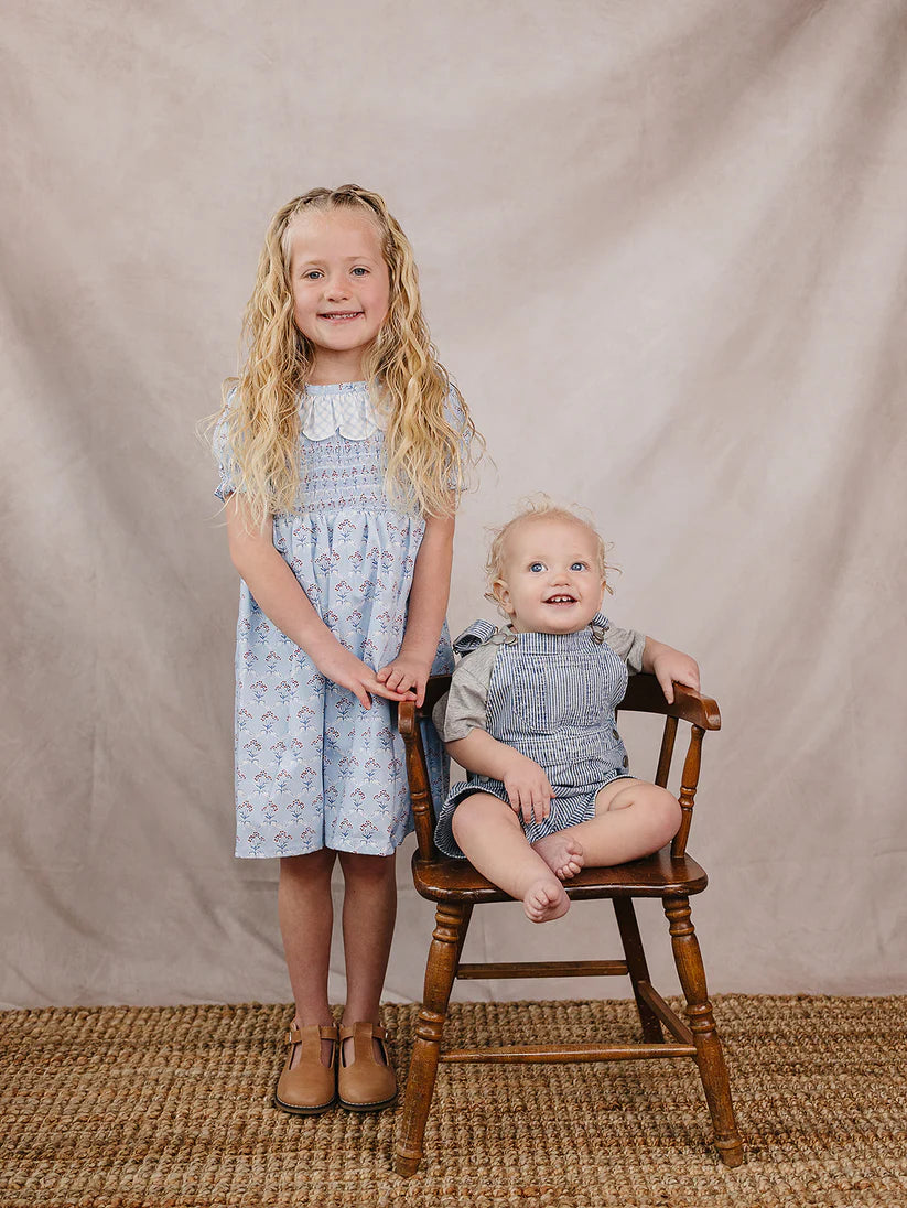 Mebie Baby Blue Meadow Dress