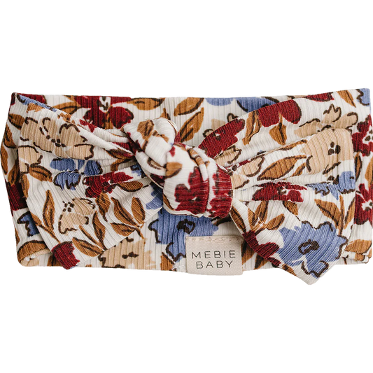 Mebie Baby Ribbed Bamboo Head Wrap