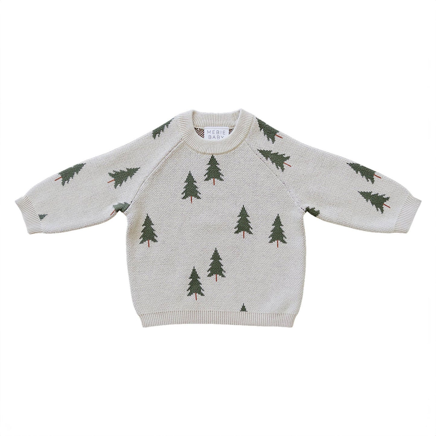 Mebie Baby Knit Sweater - Pine Tree