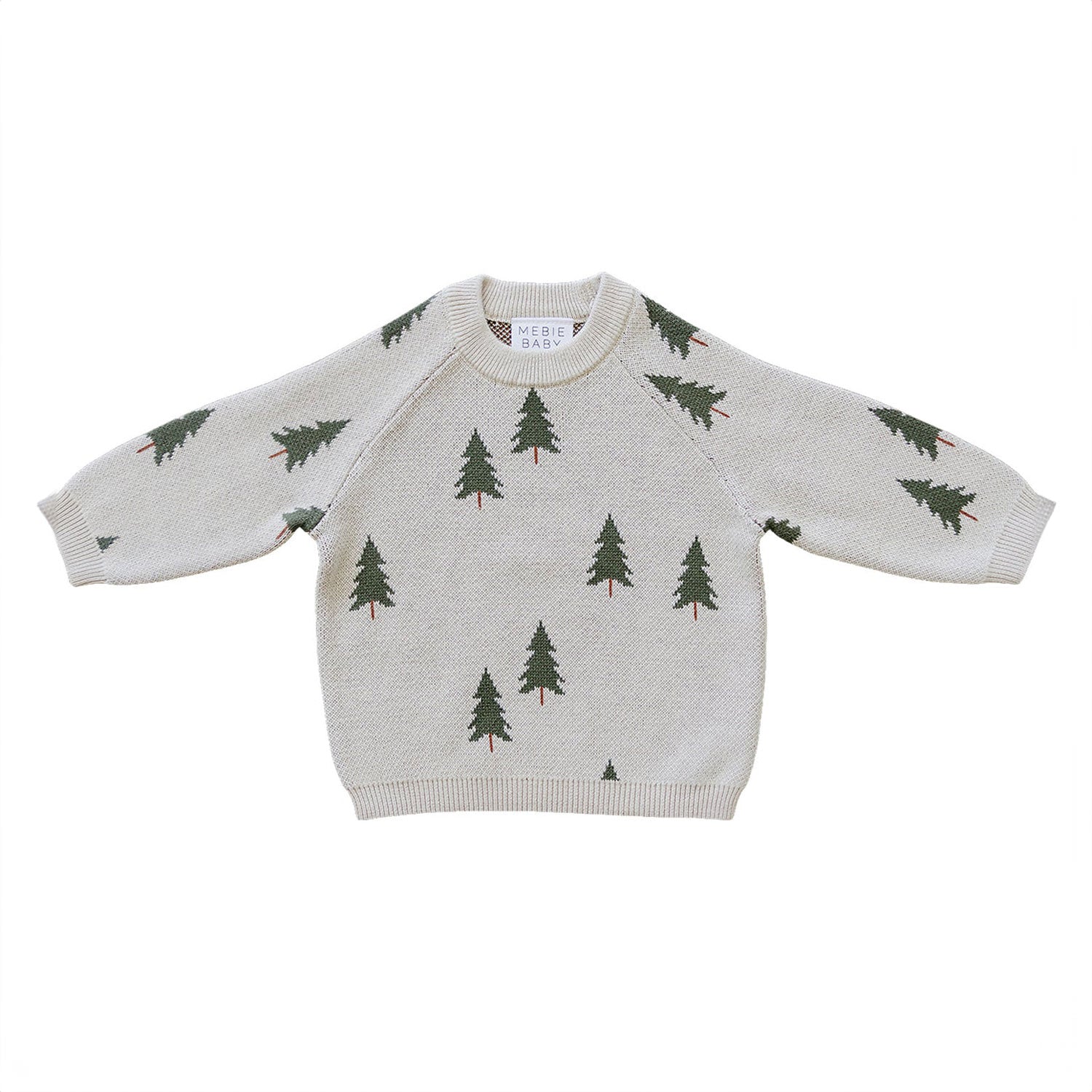 Mebie Baby Knit Sweater - Pine Tree