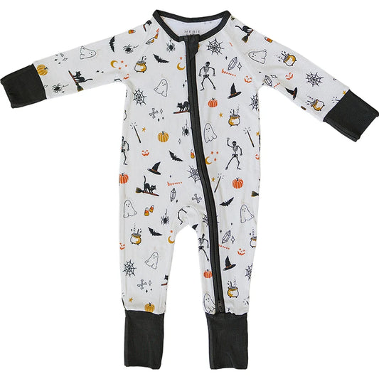Mebie Baby Halloween Bamboo Zipper