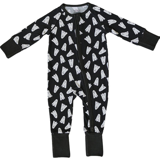 Mebie Baby Spooky Bamboo Zipper