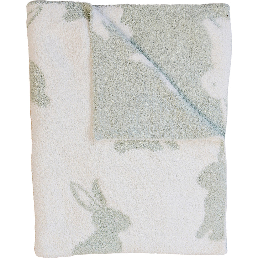 Mebie Baby Plush Blanket - Bunny