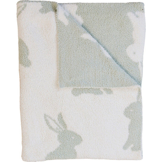 Mebie Baby Plush Blanket - Bunny