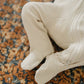 Mebie Baby Vanilla Organic Cotton Ribbed Zipper