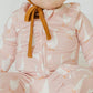 Copper Pearl Zip-Up Footie Pajama - Goosie
