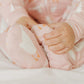 Copper Pearl Zip-Up Footie Pajama - Goosie