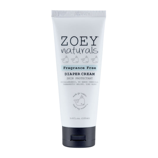 Zoey Naturals Diaper Cream - 3.4 fl oz - Fragrance Free