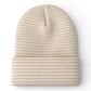 SpearmintLOVE Baby's First Hat - Sand/white Stripe