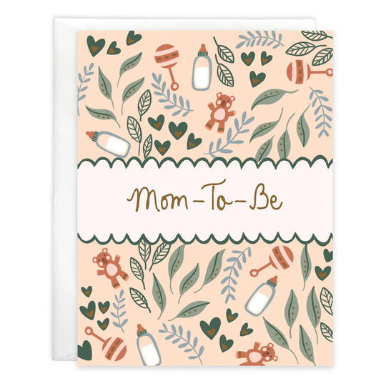GINA B DESIGNS Baby Greeting Card - Mom-To-Be