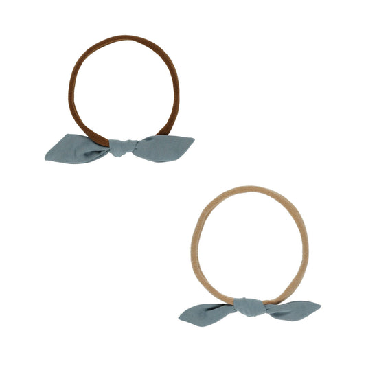 Rylee and Cru Little Knot Headband - Ocean