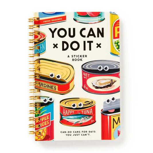 Chronicle Books Brass Monkey You Can Do It Googly Sticker Book