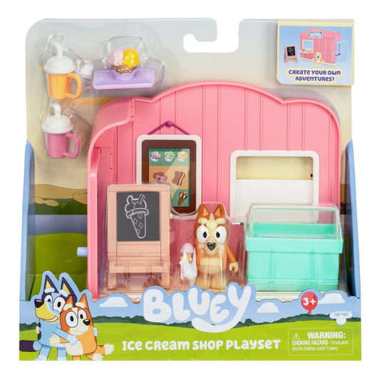 Toysmith Moose Toys Bluey Mini Playset - Ice Cream Shop