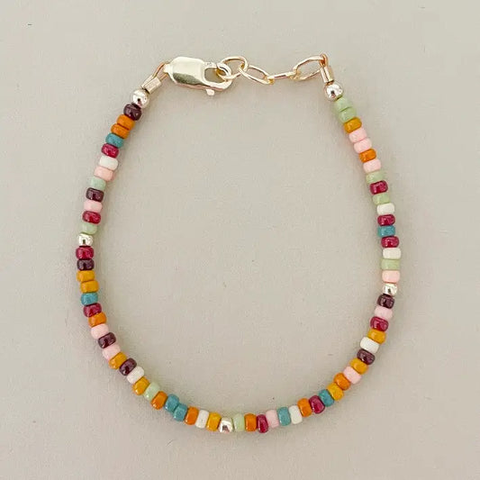 LittleLundsCo Boho Rainbow Bracelet