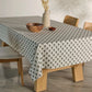 Geometry Foraged Tablecloth