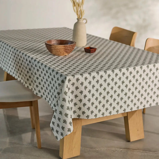 Geometry Foraged Tablecloth