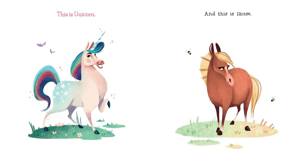 Familius Unicorn and Horse Are Friends