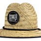 BinkyBro Kids Straw Sun Hat Barney Patrol - Sonoma