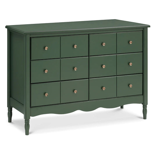 Liberty 6-Drawer Assembled Dresser - Forest Green