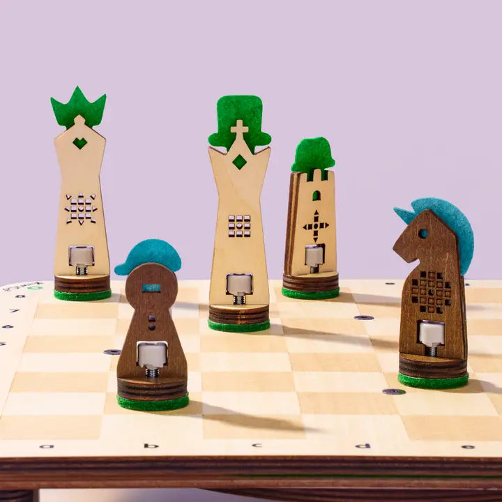 KiwiCo Inc Build & Play Chess Set