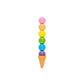 ooly Rainbow Scoops: Stacking Erasable Crayons + Scented Eraser