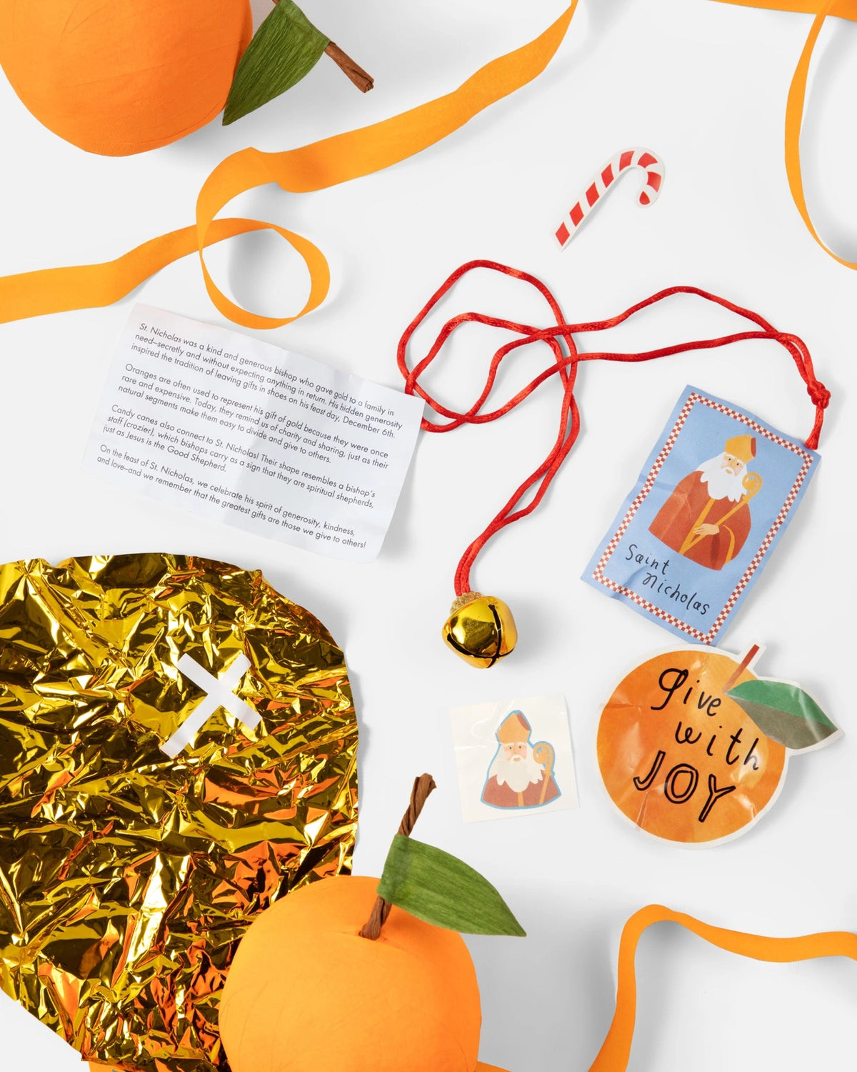 Be A Heart St. Nicholas Orange Surprise Ball