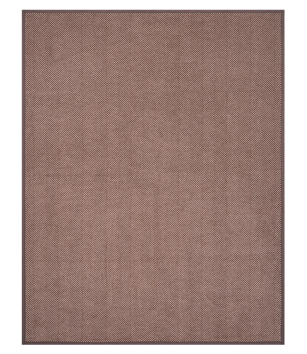 ChappyWrap Harborview Herringbone Chocolate Blanket